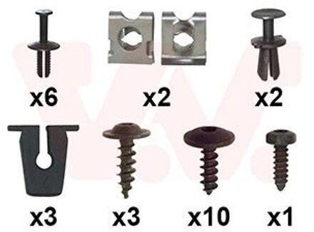 Montageset Voorbumper 4907794