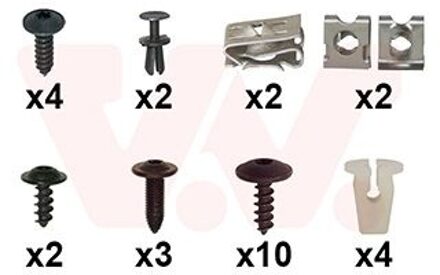 Montageset Voorbumper 4908794