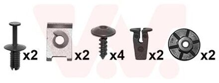 montageset voorspatbord 7622796