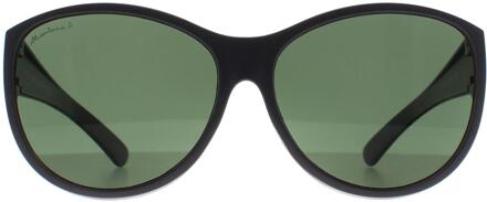 Montana Butterfly Womens Mat Zwart G15 Polarized FO8 Fit Over Glasses Zonnebril