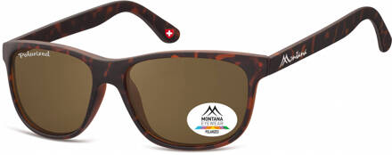 Montana by SGB zonnebril unisex bruin (MP48)