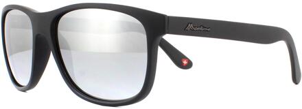 Montana by SGB zonnebril unisex zwart/grijs (MS48)