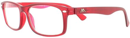 Montana Leesbril Blauwlichtfilter Rood (Blfbox83b)
