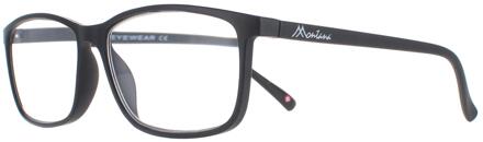 Montana Leesbril MR62H Mat Zwart Heren Vrouwen +3,00