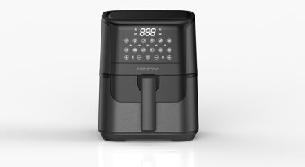 Montana MF-340 Compact Airfryer Zwart