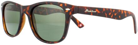 Montana MP10A- Zonnebril - wayfarer model - havana- polarizerend