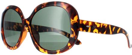 Montana MP63 E glanzende schildpad g15 gepolariseerde zonnebril - maat Bruin