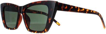 Montana MP64 B glanzende schildpad g15 gepolariseerde zonnebril - maat Bruin