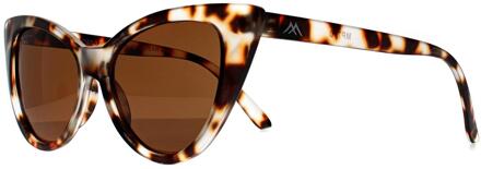 Montana MP71 D mat licht demi bruin gepolariseerde zonnebril