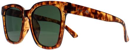 Montana MP72 D glanzend havana zacht demi groen gepolariseerde zonnebril Bruin - One Size
