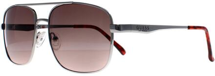 Montana MP72 glanzend zwart grijs gepolariseerde zonnebril - maat