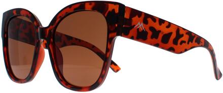 Montana MP73 B shiny tortoise bruin gepolariseerde zonnebril - One Size