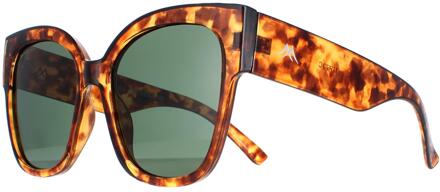 Montana MP73C glanzend havana g15 groen gepolariseerde zonnebril Bruin - One Size