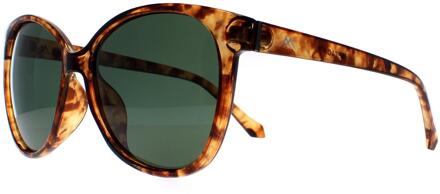 Montana MP74 C glanzende havana soft demi g15 groen gepolariseerde zonnebril Bruin - One Size