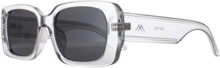 Montana MP76 C glanzend helder grijs smoke gepolariseerde zonnebril