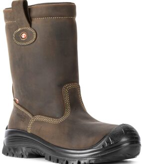 MONTANA Safetylaarzen HDRY Lederen Laarzen S3 (Ongevoerd) Bruin - 36