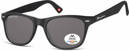 Montana zonnebril Havana unisex wayfarer zwart (MP10)