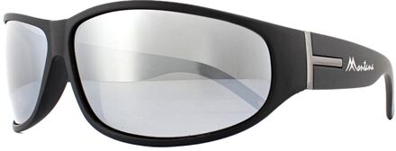 Montana Zonnebril SP308C Zwart Rubber Revo Zilver Mirror Polarized