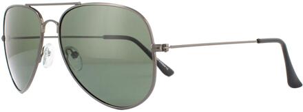 Montana zonnebril unisex Aviator zilver (MP94C) Zilverkleurig