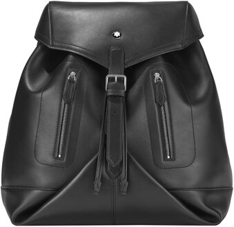 Montblanc Meisterstück Selection Soft Backpack black Zwart - H 32 x B 40 x D 18