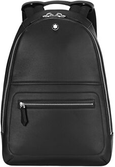 Montblanc Meisterstück Selection Soft Mini Backpack black Leren tas Zwart - H 35 x B 29 x D 9