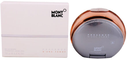 Montblanc Presence D'Une Femme eau de toilette - 75 ml - 000