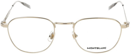 Montblanc Stijlvolle Bril Mb0230O Montblanc , Yellow , Heren - 51 MM