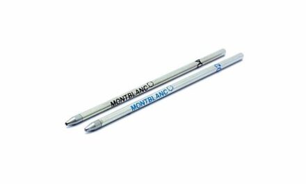 Montblanc vulling voor de balpen mozart, kleur mystery black (schrijfdikte medium)