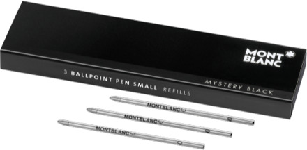 Montblanc vulling voor de meisterstück balpen, kleur mystery black (small)