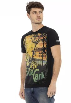 Monte Carlo Graphic T-shirt Zwart - M