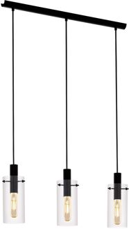 Montefino Hanglamp - E27 - 73 cm - Zwart