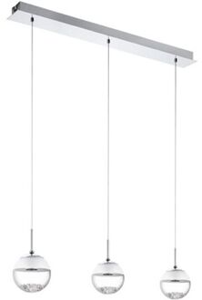 Montefio 1 Hanglamp - LED - 87 cm - Grijs/Wit