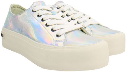 Monterey Platform Sun Valley Dames Zilveren Schoenen - maat