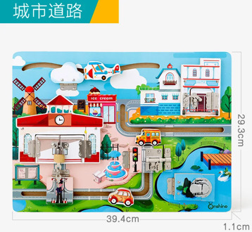 Montessori Early Childhood Education Kindergarten children ,wood busy board, Wooden Latches Board Developmental Toy