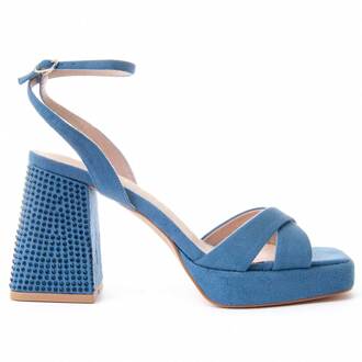 Montevida Heel Sandal Festsand3 in Blauw