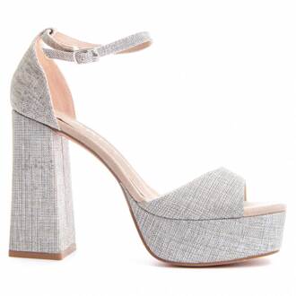 Montevida Heel Sandal Festsand7 in Grijs - EU 38