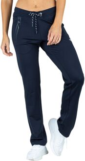 Montez Trainingsbroek Dames Trainingsbroek - Maat M  - Vrouwen - blauw