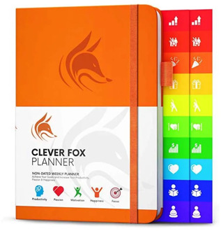 Monthly Weekly Planner Agenda Organizer Diary Journal Notebook Stationery Gift