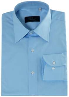 Monti blauw overhemd Venezia - 43