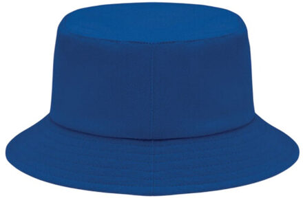 Monti zonnehoed van geborsteld katoen - maat One size Blauw