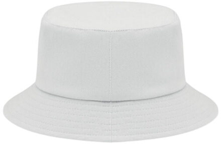 Monti zonnehoed van geborsteld katoen Wit - One size