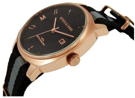 Montre Homme Devota & Lomba DL008MSPBK-GR-03BLACK (Ø 42 mm) - maat Zwart