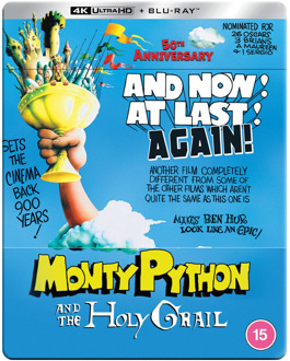 Monty Python and the Holy Grail 4K Ultra HD SteelBook