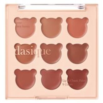 Mood Painting Lip & Cheek Palette My Bear Collection - 2 Types #05 Cozy Bear