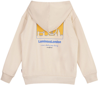 Moodstreet jongens hoodie Beige - 98-104