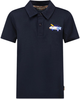 Moodstreet jongens polo Indigo - 134-140