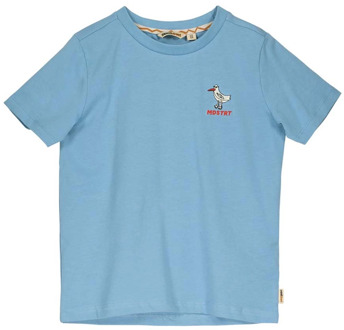 Moodstreet jongens t-shirt Pastel blue - 110-116