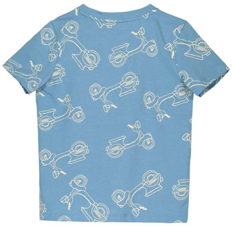 Moodstreet jongens t-shirt Pastel blue - 146-152