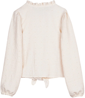 Moodstreet meisjes blouse Ecru - 122-128