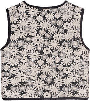 Moodstreet meisjes gilet Zwart - 2